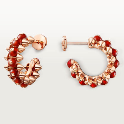 [Elite]CLASH 7.9MM AGATE CHALCEDONY EARRINGS