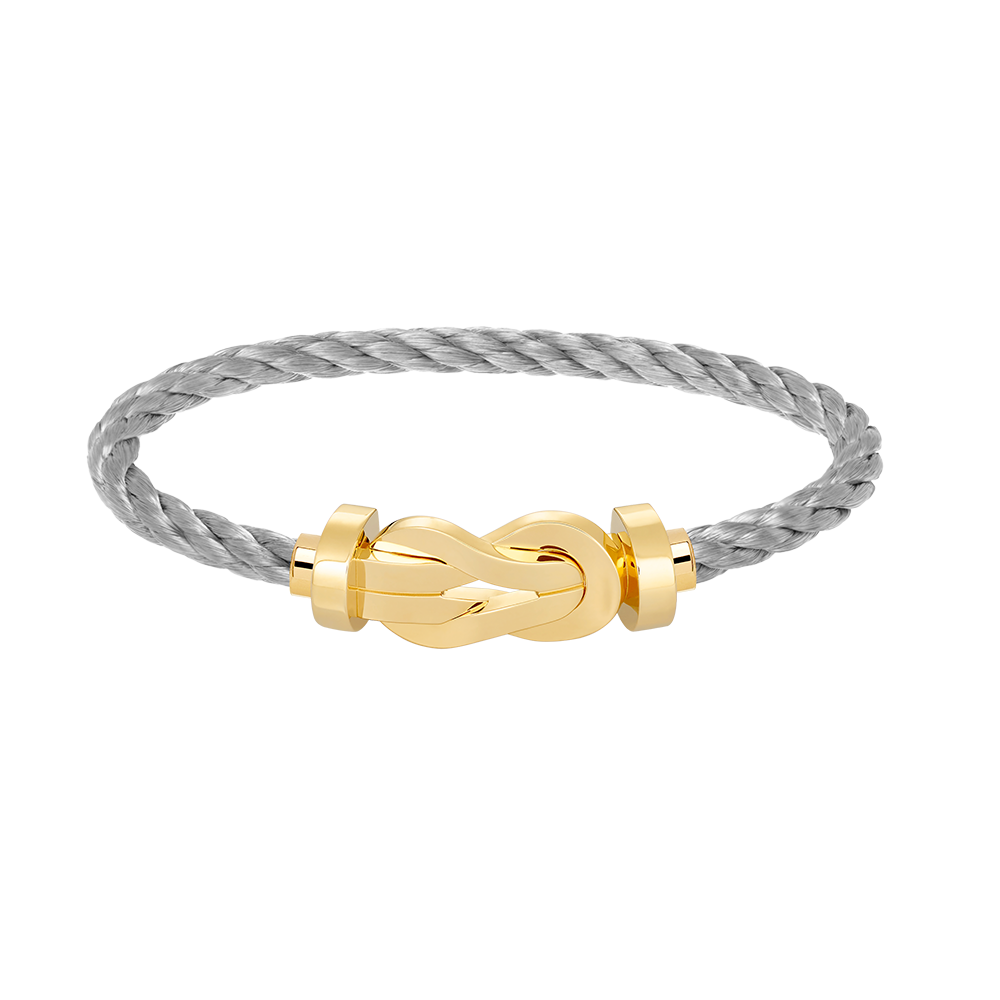 [Elite]CHANCE LARGE 8 FIGURE BUCKLE NO DIAMOND BRACELET GOLD