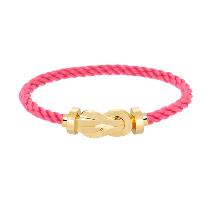 [Elite]CHANCE LARGE 8 FIGURE BUCKLE NO DIAMOND BRACELET GOLD