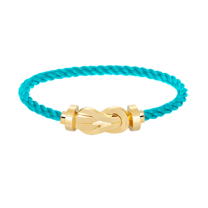 [Elite]CHANCE LARGE 8 FIGURE BUCKLE NO DIAMOND BRACELET GOLD