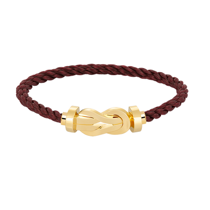 [Elite]CHANCE LARGE 8 FIGURE BUCKLE NO DIAMOND BRACELET GOLD