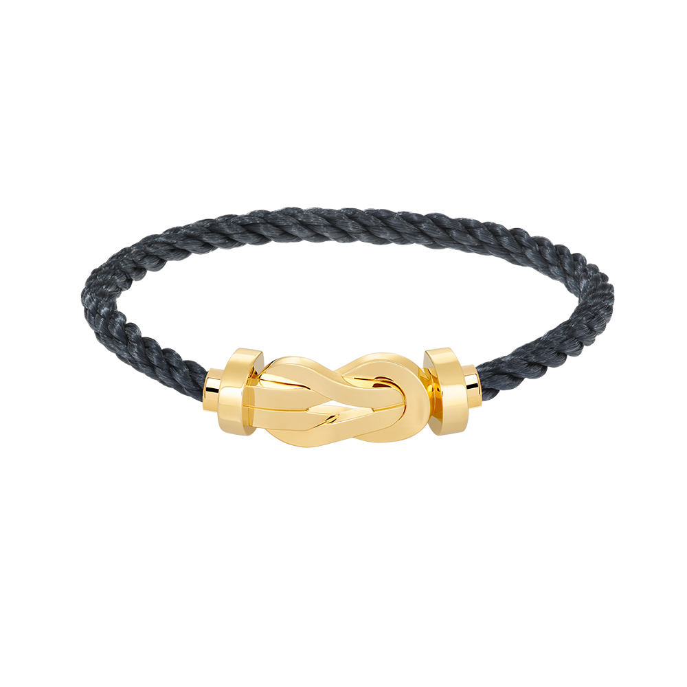 [Elite]CHANCE LARGE 8 FIGURE BUCKLE NO DIAMOND BRACELET GOLD