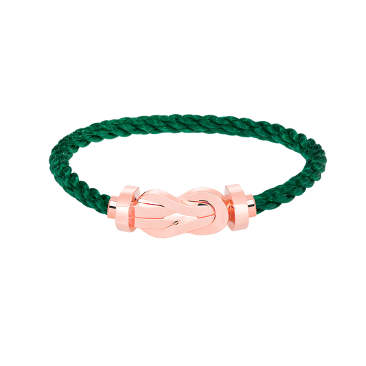 [Elite]CHANCE LARGE 8 FIGURE BUCKLE NO DIAMOND BRACELET ROSE GOLD