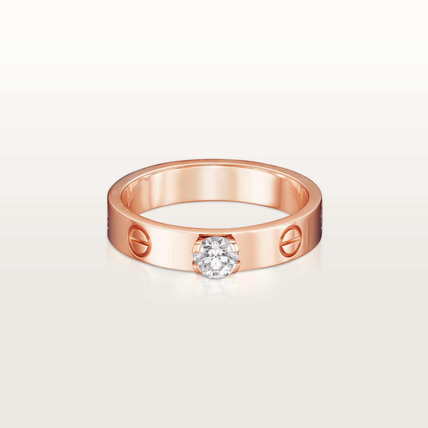 [Elite]LOVE RING 3.6MM 1 BIG DIAMOND