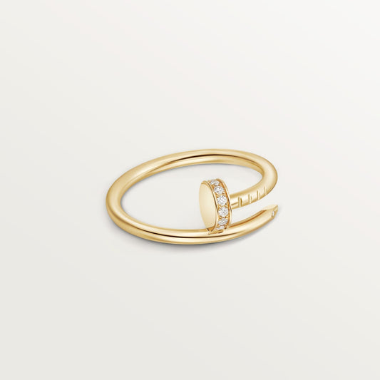 [Elite]JUSTE 1.8MM HALF DIAMOND RING