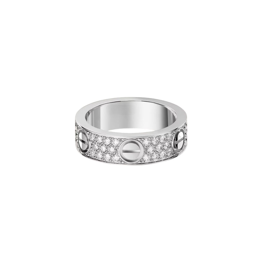 [Elite]LOVE RING 5.5MM DIAMONDS PAVED