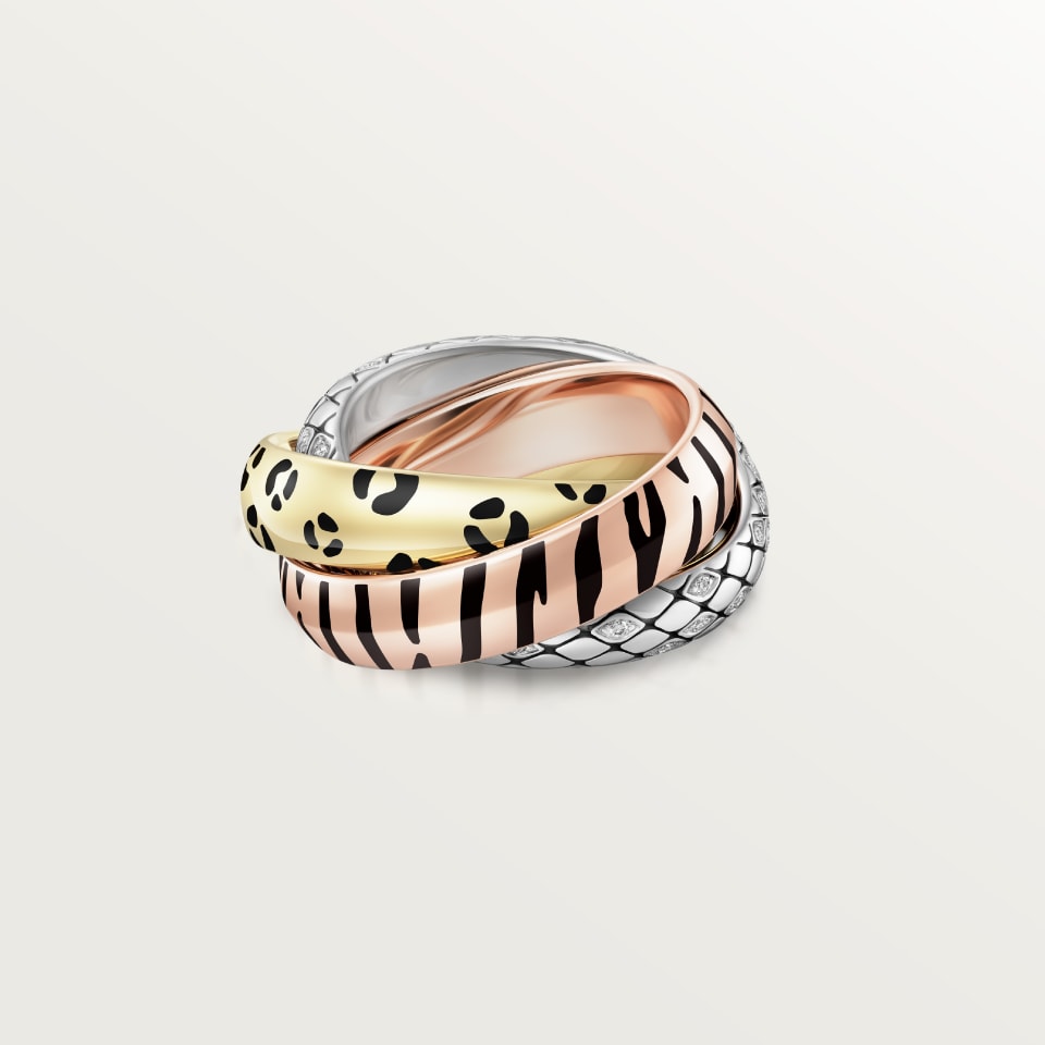 [Elite] TRINITY  RING LEOPARD PRINT