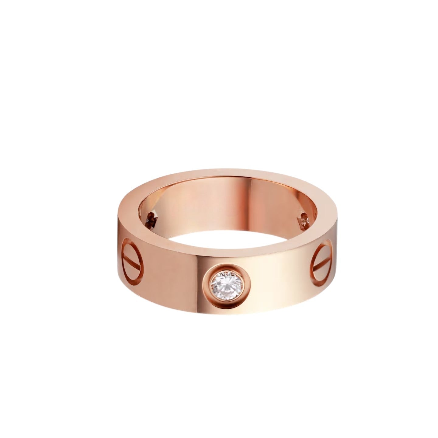 [Elite]LOVE 5.5MM 3 DIAMOND RING