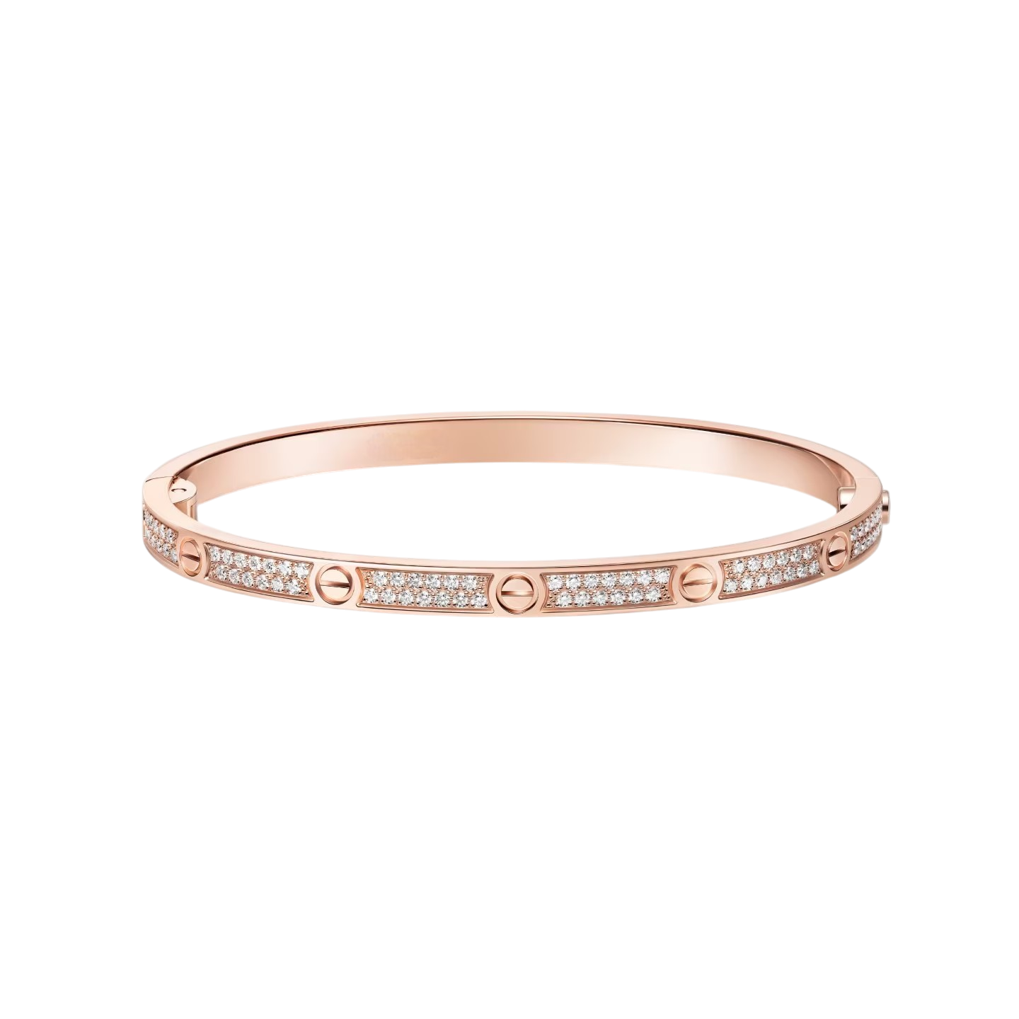 [Elite]LOVE BRACELET 3.65MM DIAMOND-PAVED