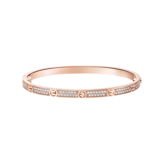 [Elite]LOVE BRACELET 3.65MM DIAMOND-PAVED