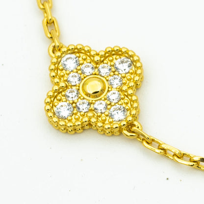 [Elite] CLOVER 5 MOTIF LASER BRACELET COLLECTION