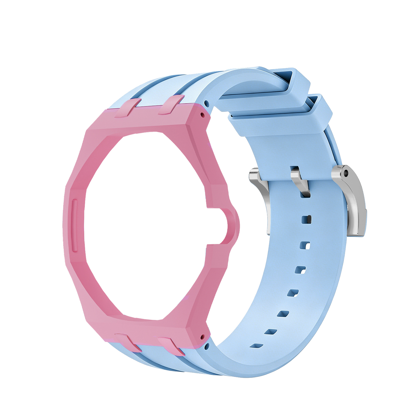 [Elite]Royal Oak Pop Exclusive Bioceramic Case & Silicone Strap Mix Color