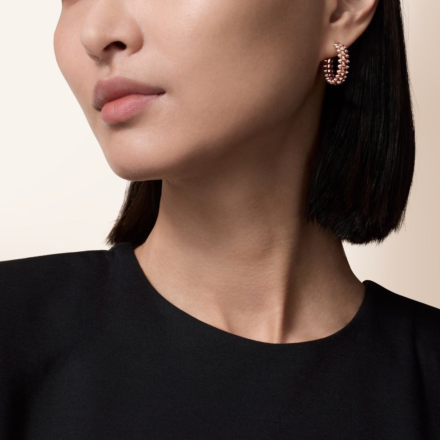 [Elite]CLASH SMALL HOOP EARRINGS