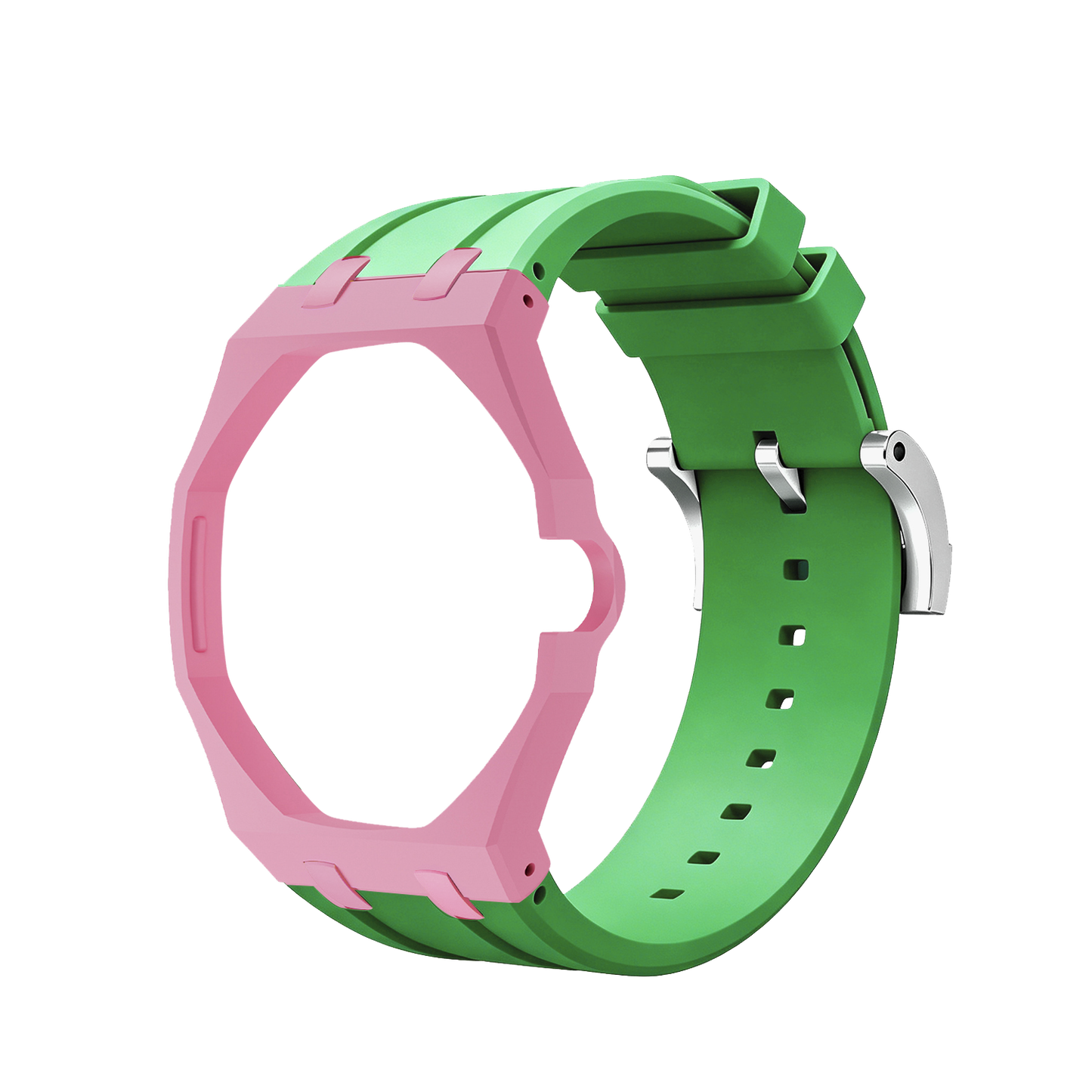 [Elite]Royal Oak Pop Exclusive Bioceramic Case & Silicone Strap Mix Color