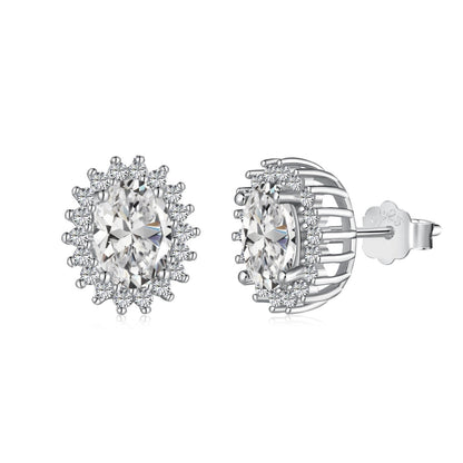 [Elite]Delicate Radiant Oval Cut Daily Earrings