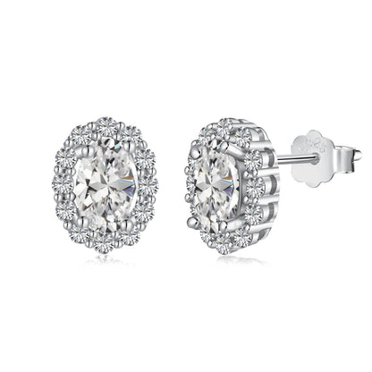 [Elite]Delicate Unique Oval Cut Daily Earrings