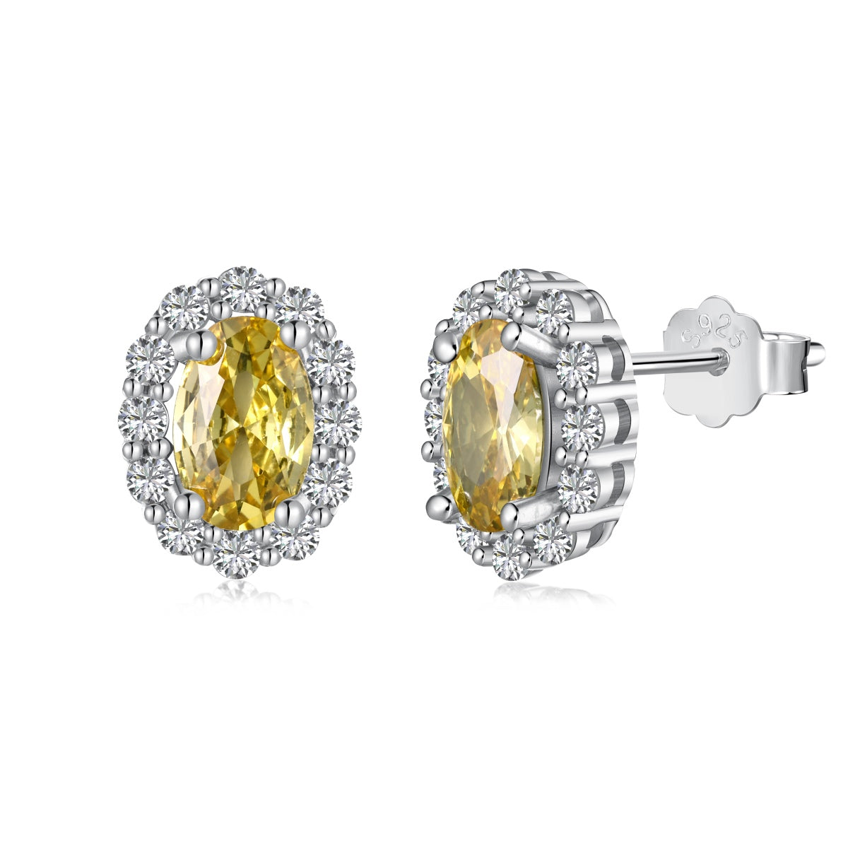 [Elite]Delicate Unique Oval Cut Daily Earrings