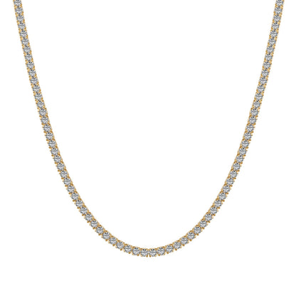 [Elite]Delicate Round Shape Tennis Necklace