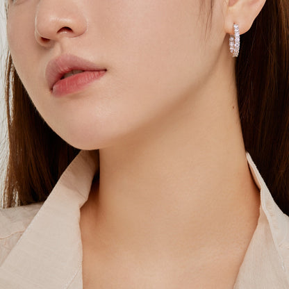 [Elite]Unique Round Cut Daily Earrings