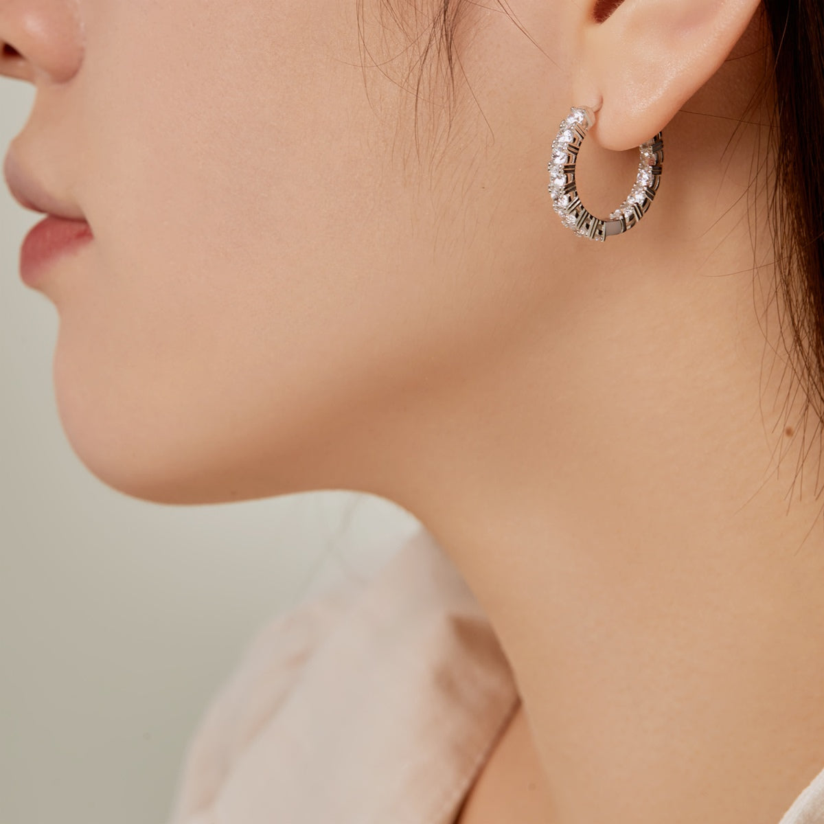 [Elite]Unique Round Cut Daily Earrings