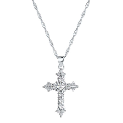 [Elite]Delicate Cross Shape Necklace