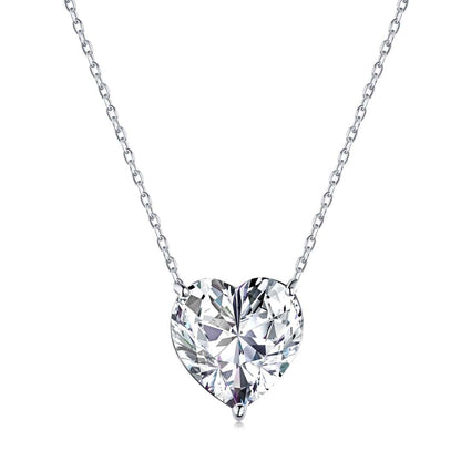 [Elite]6.0 carat Radiant Heart Shape Necklace