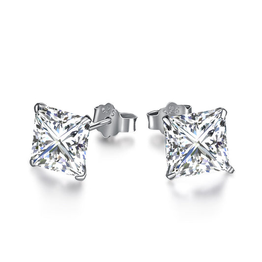 [Elite]Ornate Square Shape Earrings