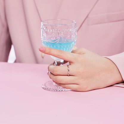 [Elite]Ornate Vibrant Round Cut Daily Ring