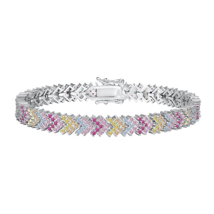 [Elite]Ornate Sparkling Round Cut Party Bracelet