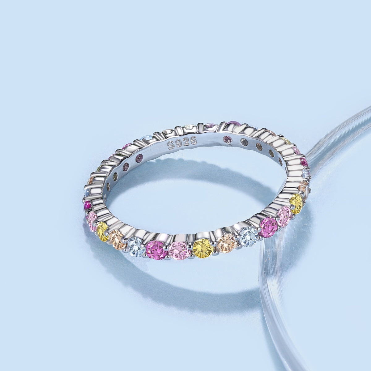 [Elite]Elegant Vivid Round Cut Daily Ring