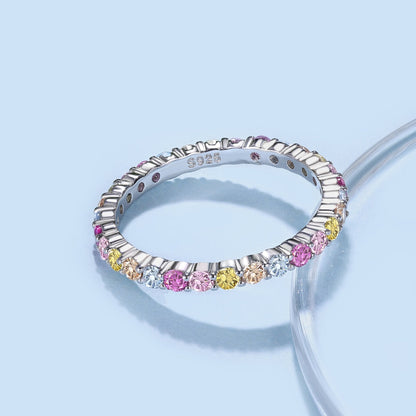 [Elite]Elegant Vivid Round Cut Daily Ring