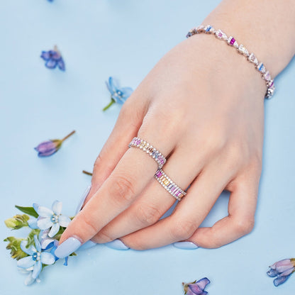 [Elite]Radiant Water Drop Shape Daily Bracelet