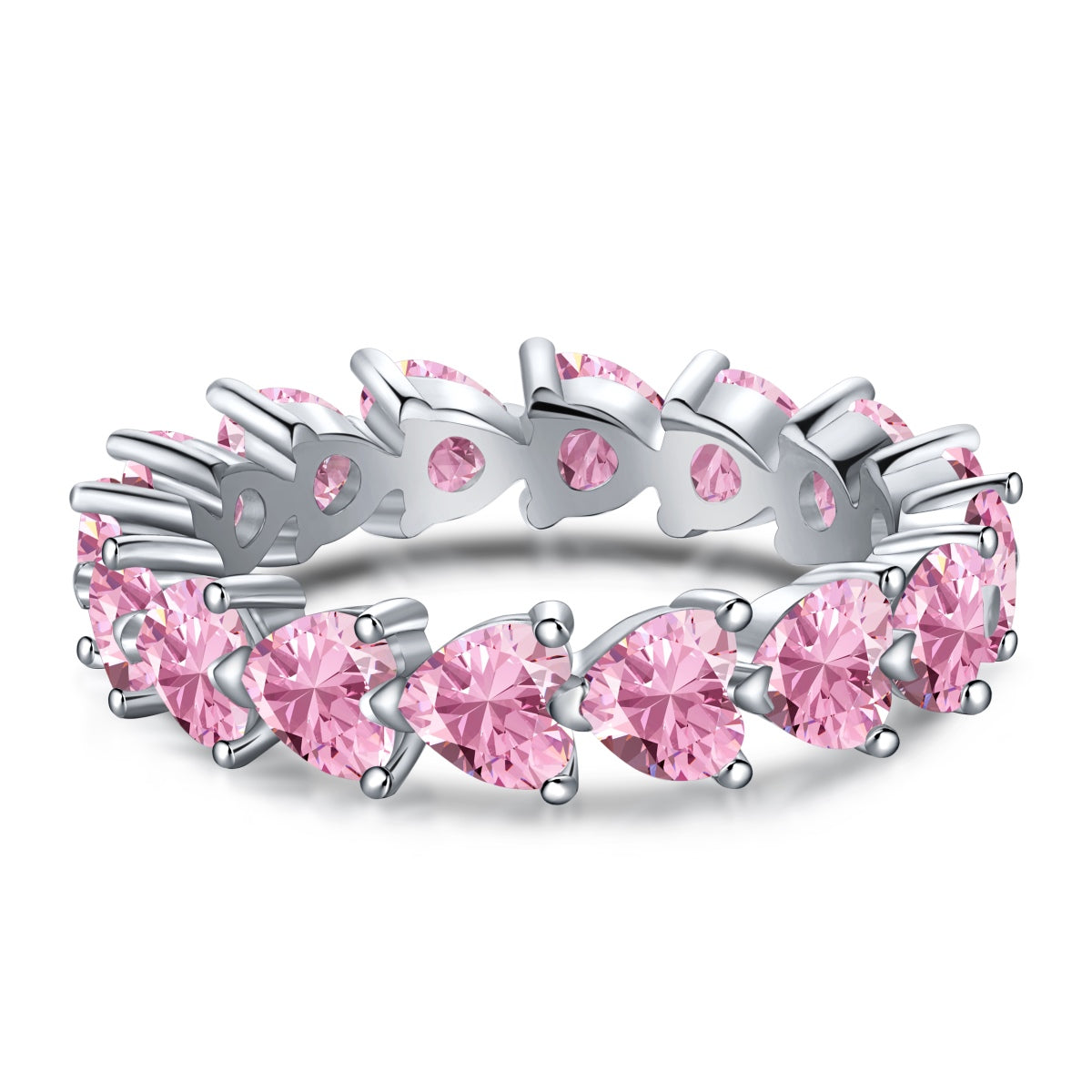 [Elite]0.25 Carat Radiant Romance Heart Cut Lover Ring
