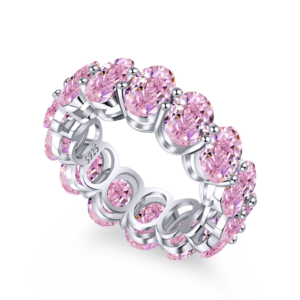 [Elite]Dainty Elongated Cushion Cut Tennis Ring