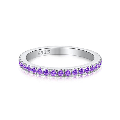 [Elite]Delicate Sparkling Round Cut Daily Ring