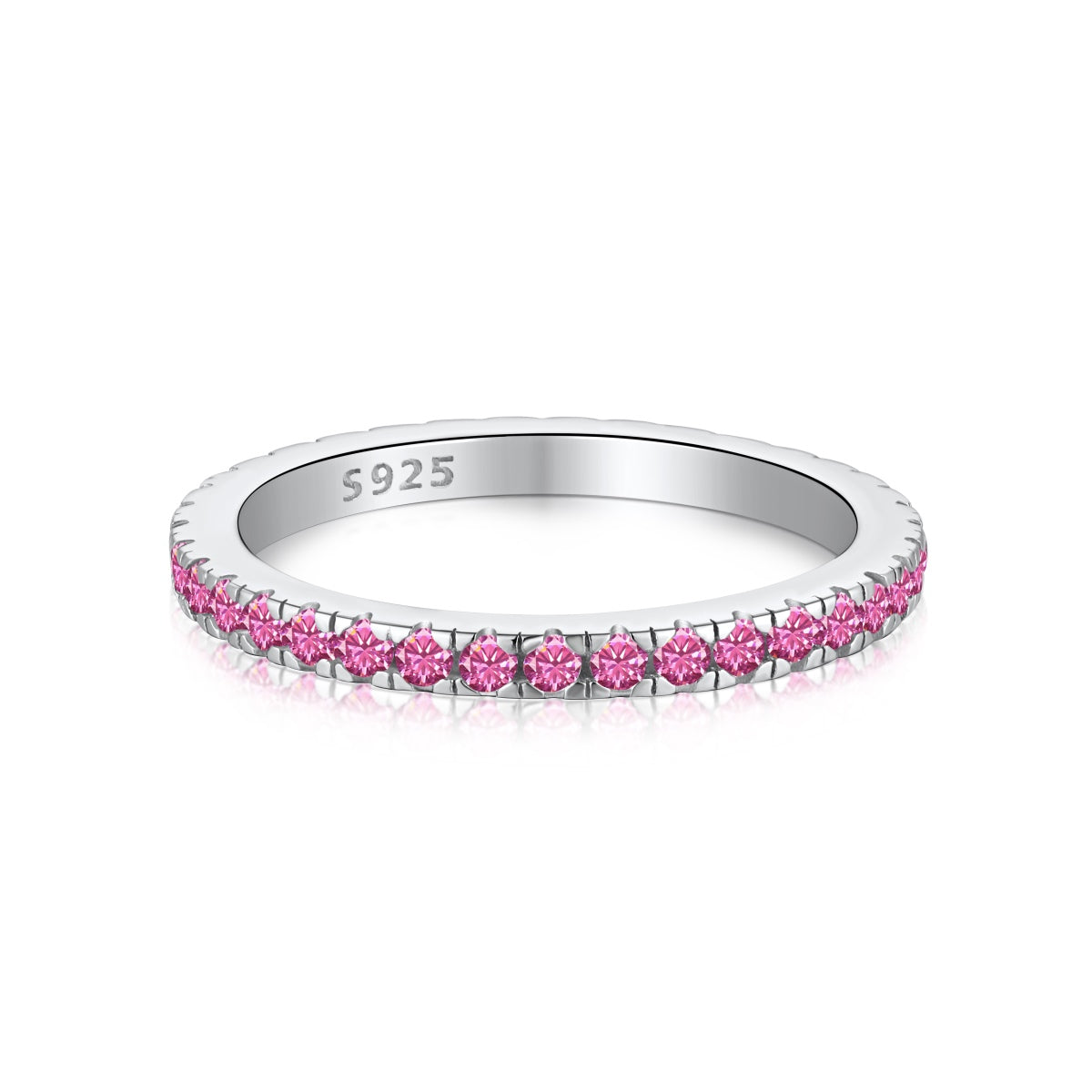 [Elite]Delicate Sparkling Round Cut Daily Ring