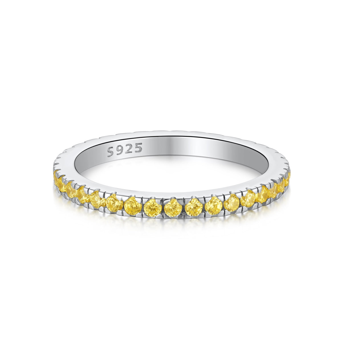 [Elite]Delicate Sparkling Round Cut Daily Ring
