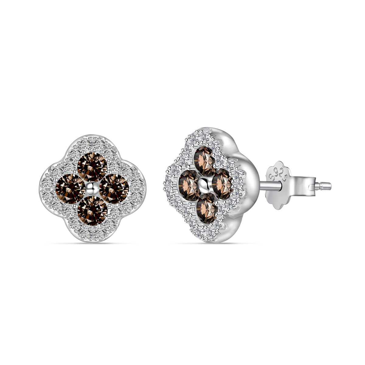 [Elite]Four-Leaf Clover Flower Shaped Earrings
