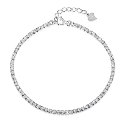 [Elite]Radiant Shinning Princess Cut Tennis Bracelet