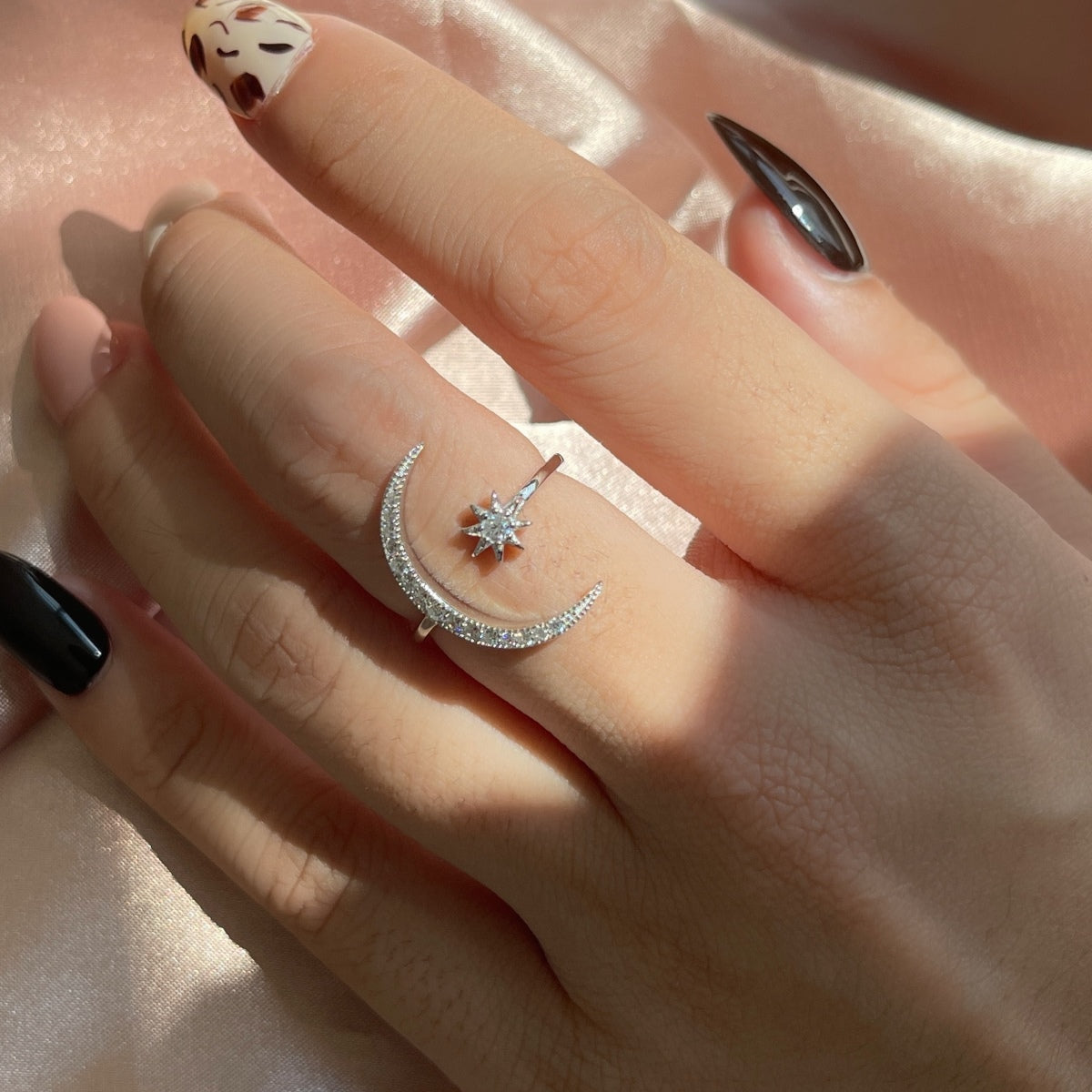 [Elite]Eternity Moon & Star Ring
