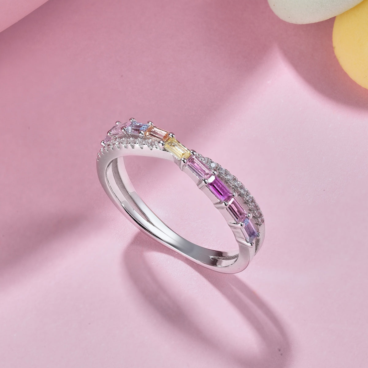 [Elite]Energetic Elegant Radiant Cut Party Ring
