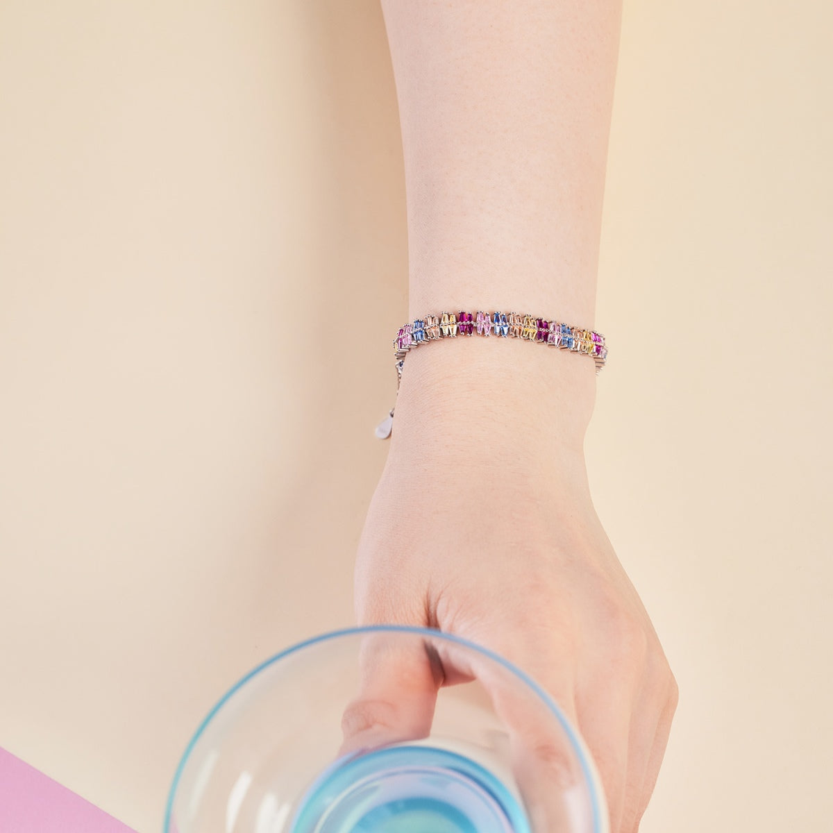 [Elite]Sparkling Exquisite Multi Cut Party Bracelet