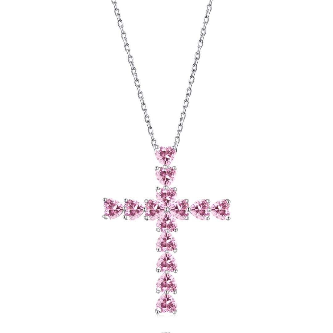 [Elite]Radiant Cross Shape Necklace
