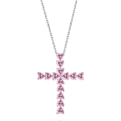 [Elite]Radiant Cross Shape Necklace
