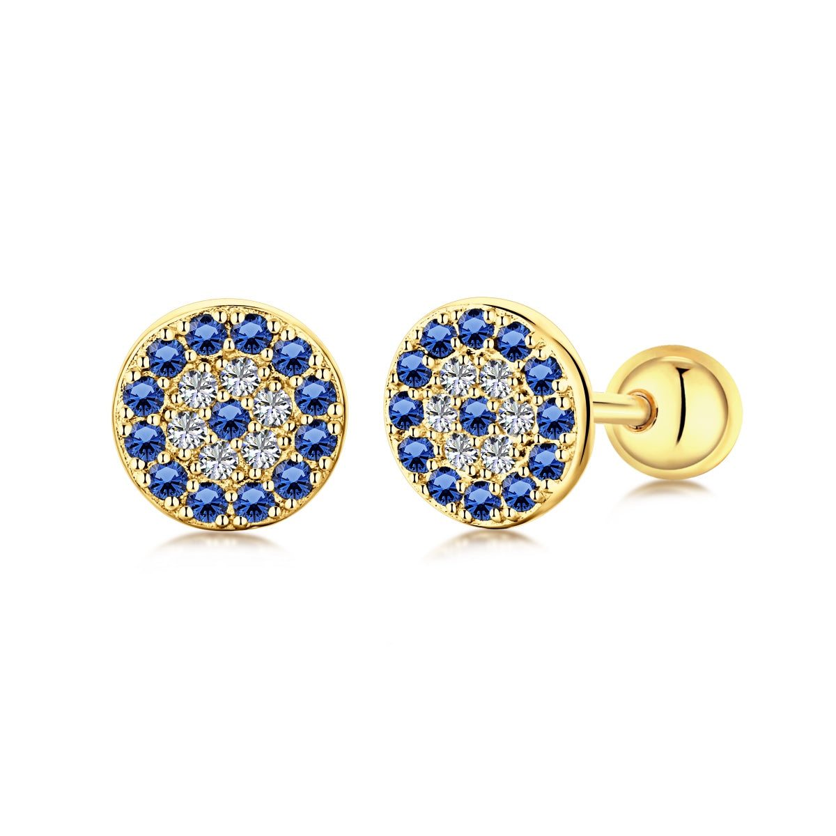 [Elite]Devil's Eye Ear Bone Nail Earrings