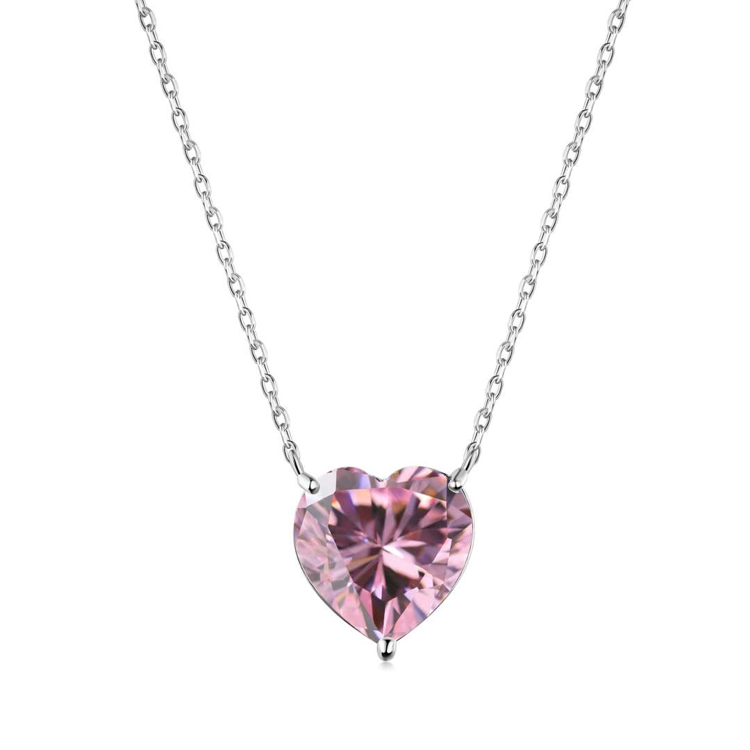 [Elite]6.0 carat Radiant Heart Shape Necklace