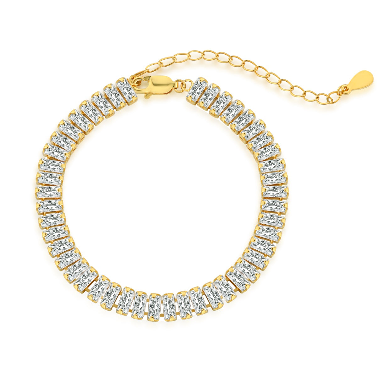 [Elite]Exquisite Emerald Cut Daily Bracelet