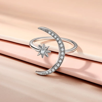 [Elite]Eternity Moon & Star Ring