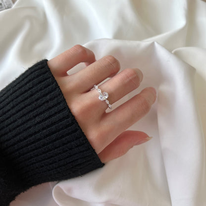[Elite]0.75 Carat Luxurious Vibrant Elongated Cushion Cut Daily Ring