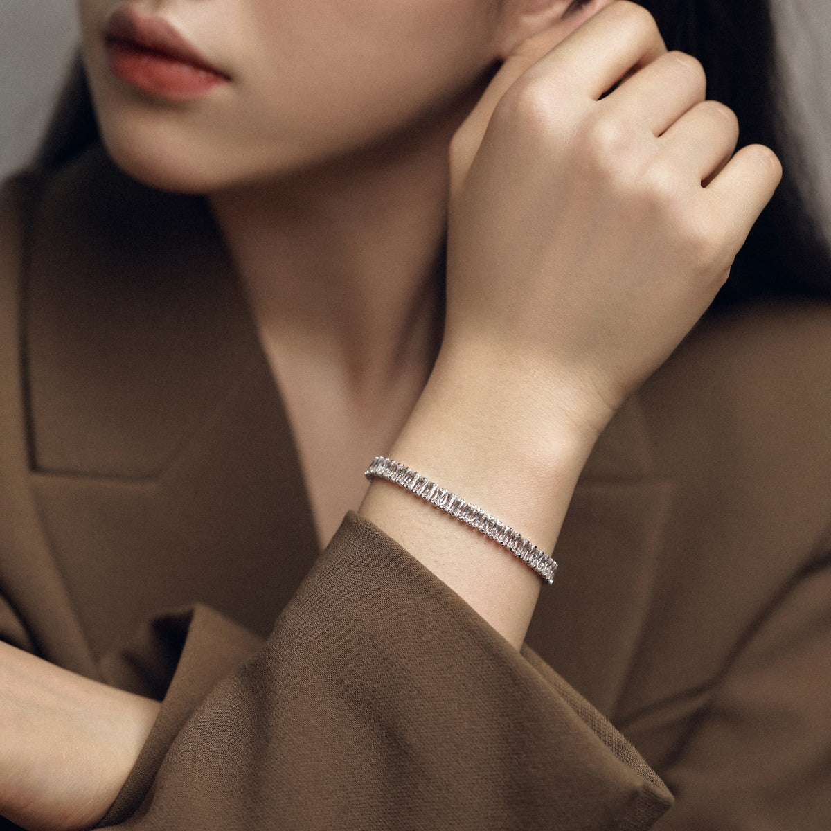 [Elite]Exquisite Emerald Cut Daily Bracelet
